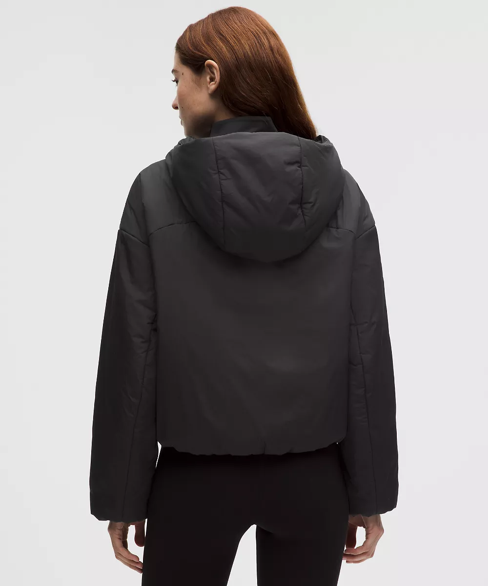 Sweat à capuche isolant ThermoZen femme — Super Dark, view 3