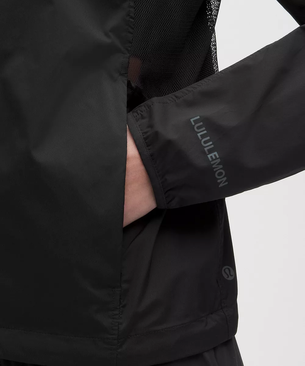 Veste de running compressible ventilée — Black, view 5