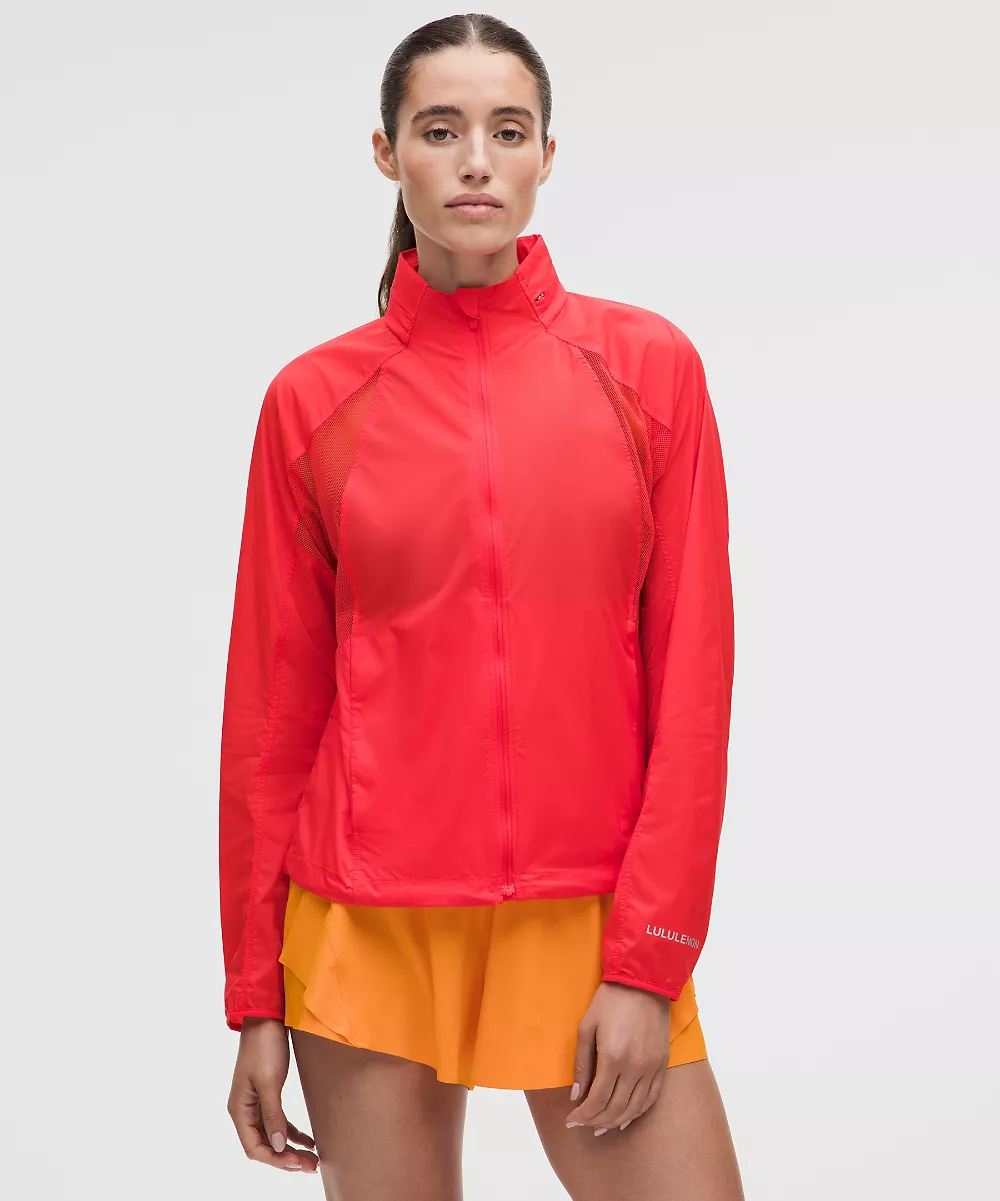 Veste de running compressible ventilée — Star Burst Tone, view 1