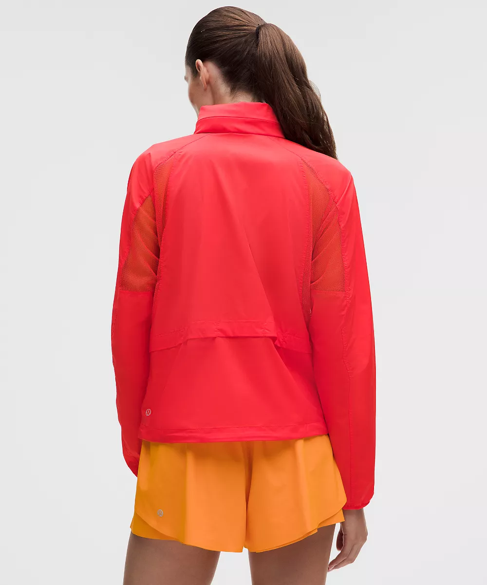 Veste de running compressible ventilée — Star Burst Tone, view 3