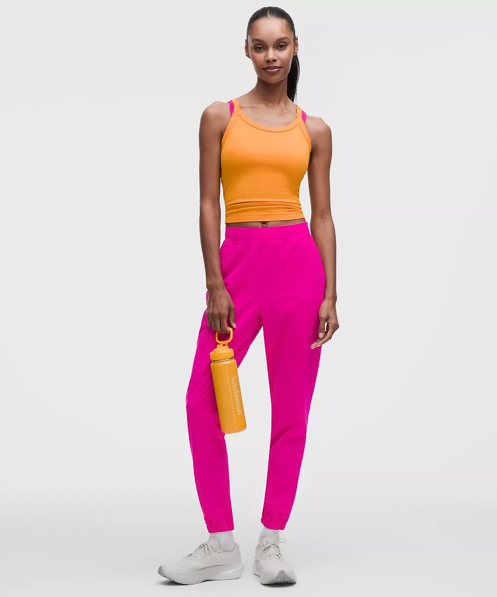 Jogging taille haute Adapted State *Regular — Pink Flare, view 1