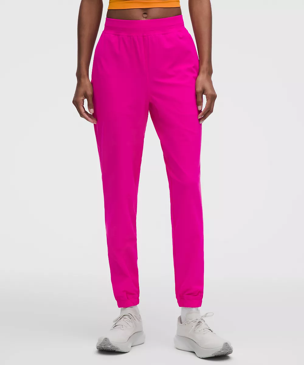 Jogging taille haute Adapted State *Regular — Pink Flare, view 2