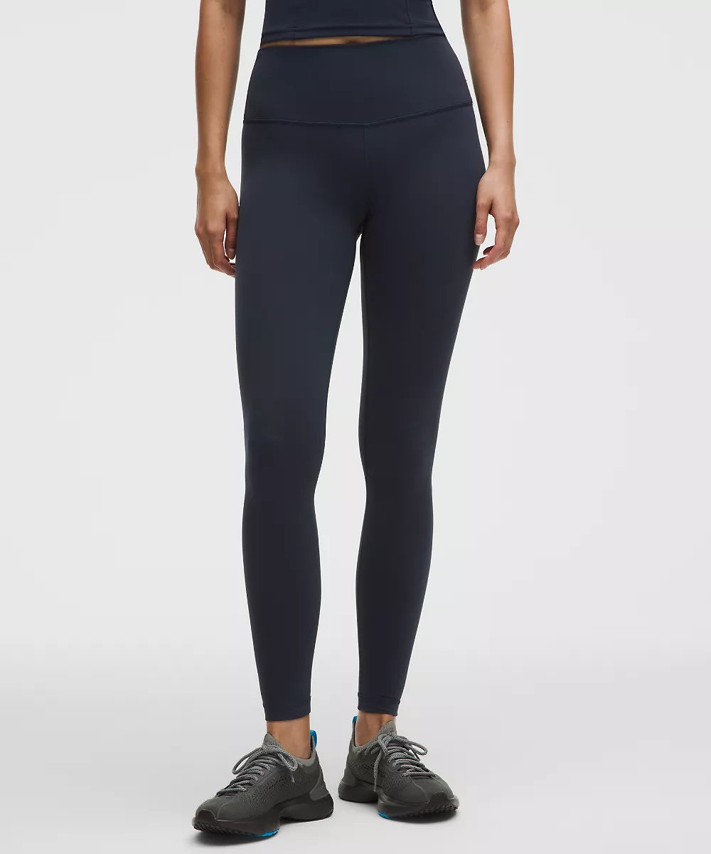 Legging taille haute Wunder Train 28" — True Navy, view 2