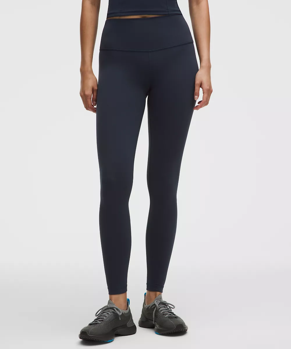 Legging taille haute Wunder Train 31" — True Navy, view 2