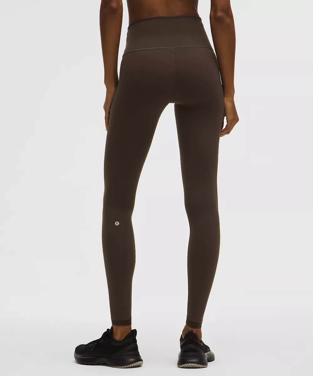 Legging taille haute Wunder Train 31" — Walnut Crunch, view 3
