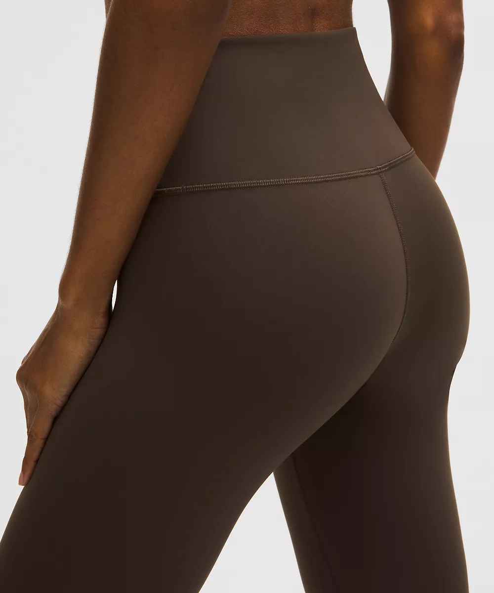 Legging taille haute Wunder Train 31" — Walnut Crunch, view 5