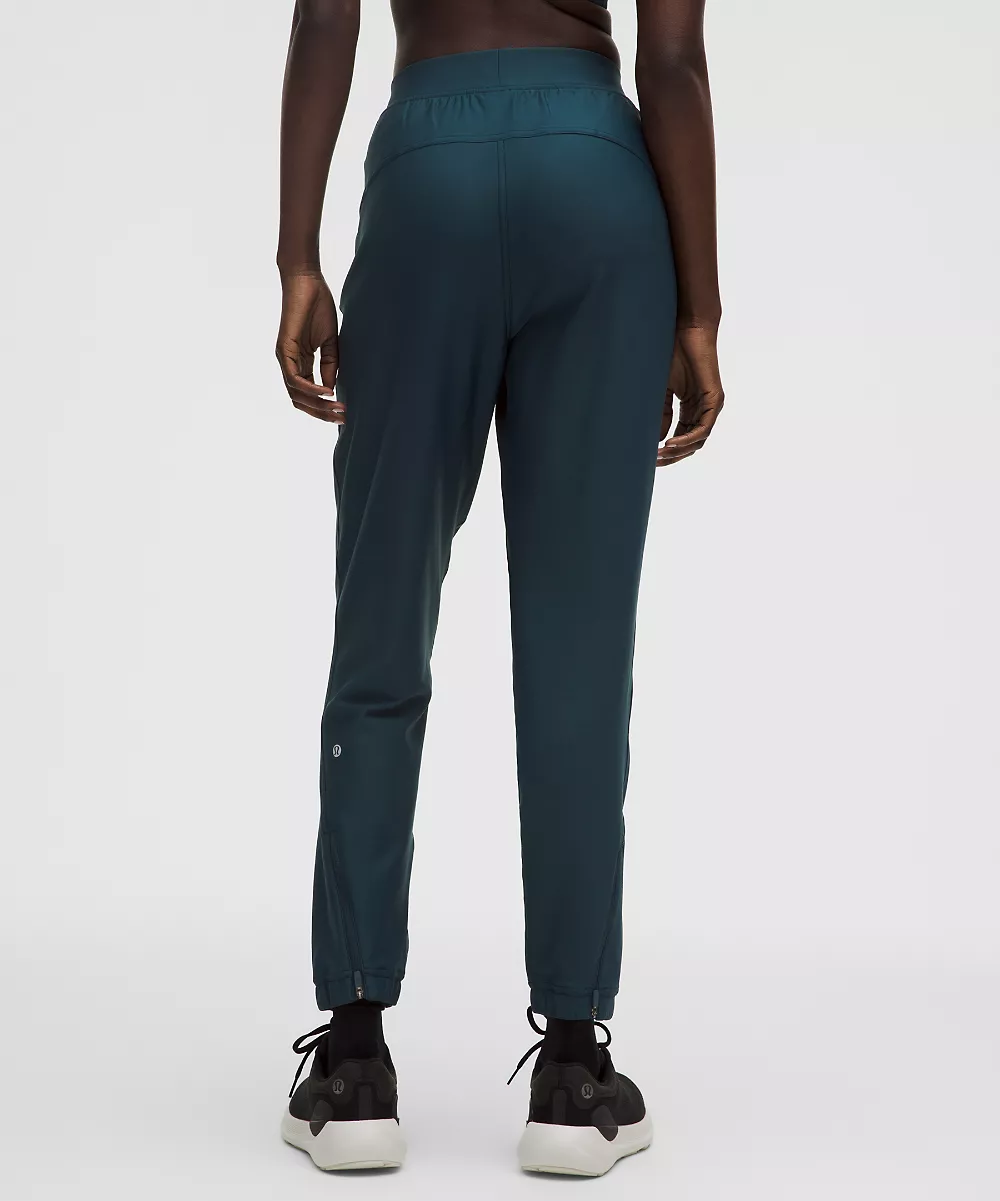 Jogging polaire taille haute Adapted State *Full Length — Indochine Blue, view 3