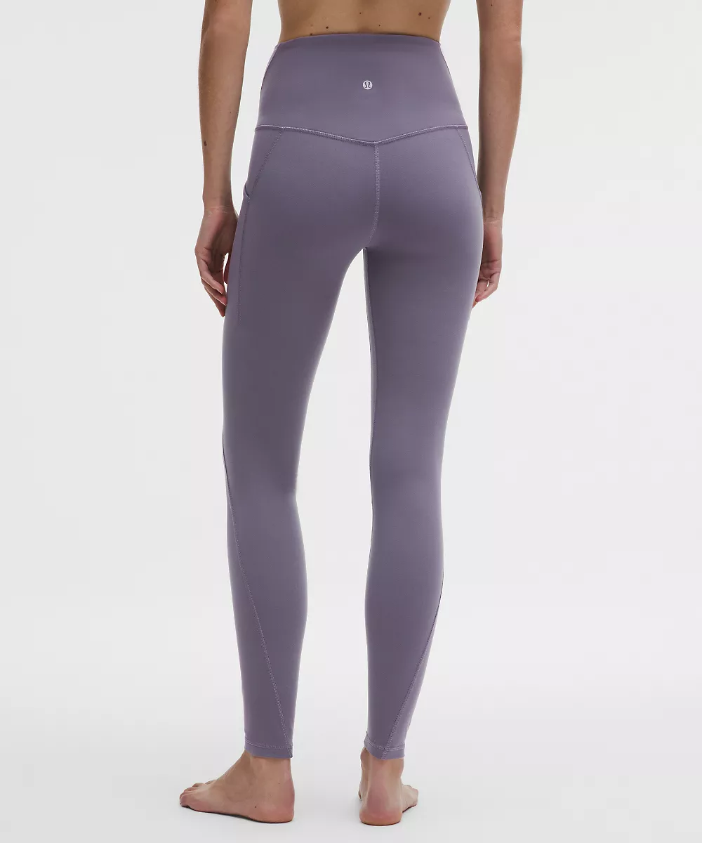 lululemon Align™ pantalon taille haute à poches 28" — Grape Mist, view 3