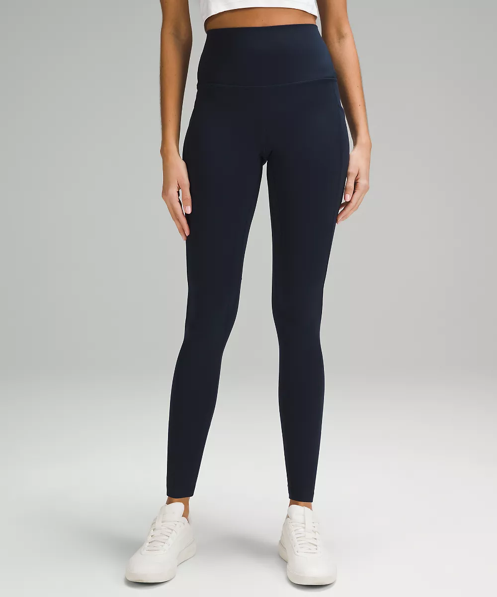 lululemon Align™ pantalon taille haute à poches 31" — True Navy, view 1