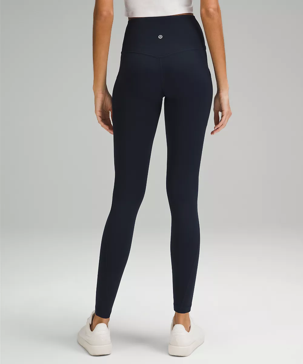 lululemon Align™ pantalon taille haute à poches 31" — True Navy, view 3