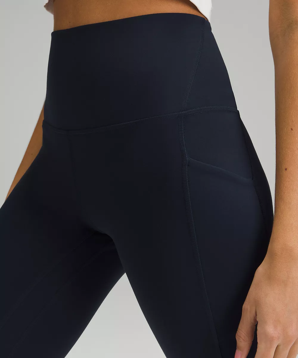 lululemon Align™ pantalon taille haute à poches 31" — True Navy, view 4