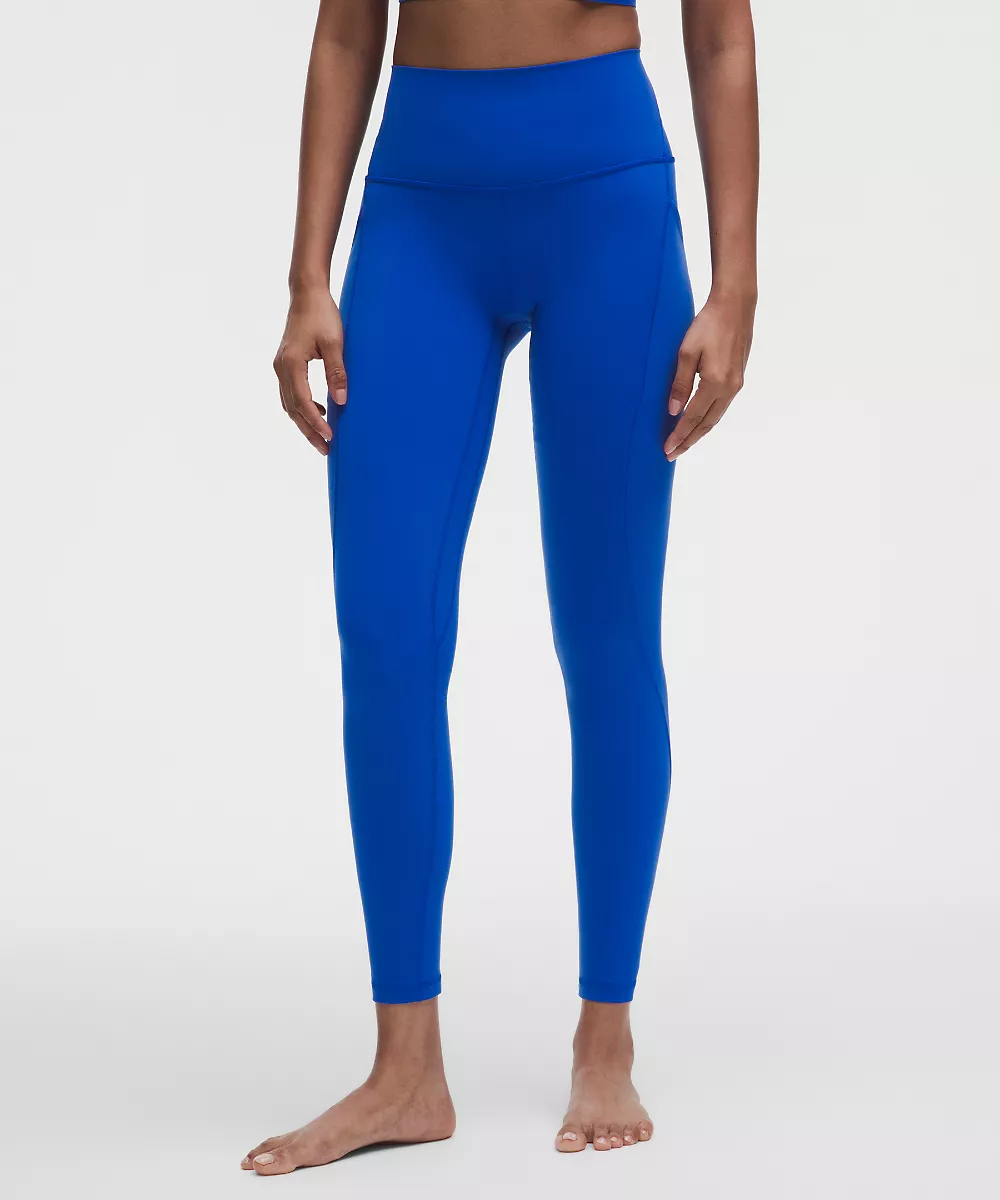 lululemon Align™ pantalon taille haute à poches 28" — Beach Ball Blue, view 2