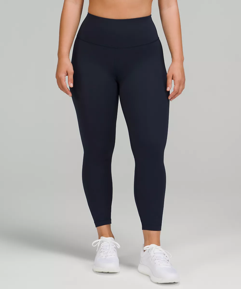 Legging taille haute Contour Fit Wunder Train 25" — True Navy, view 1