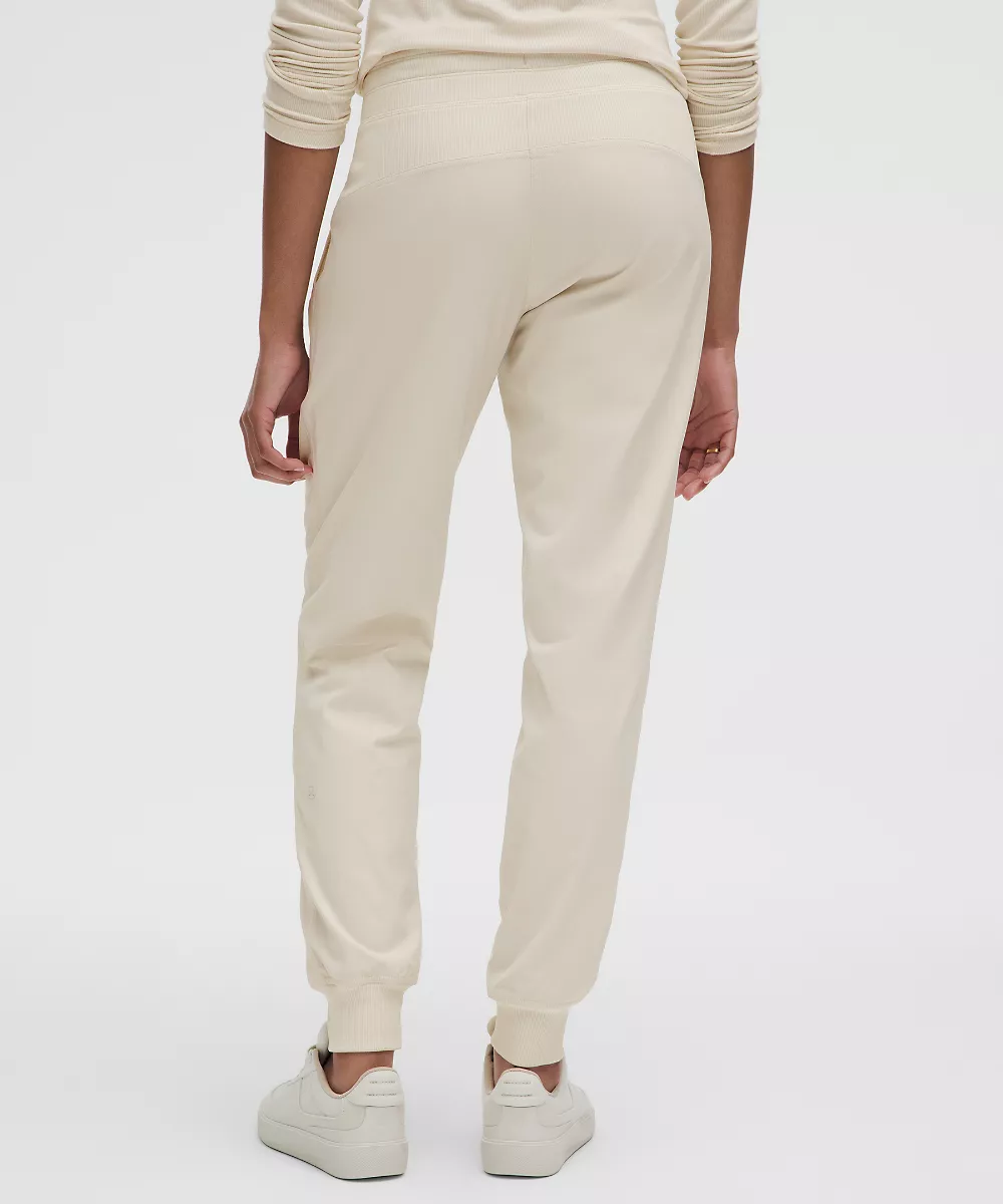 Jogging Dance Studio taille mi-haute *Longueur complète — Light Ivory, view 3