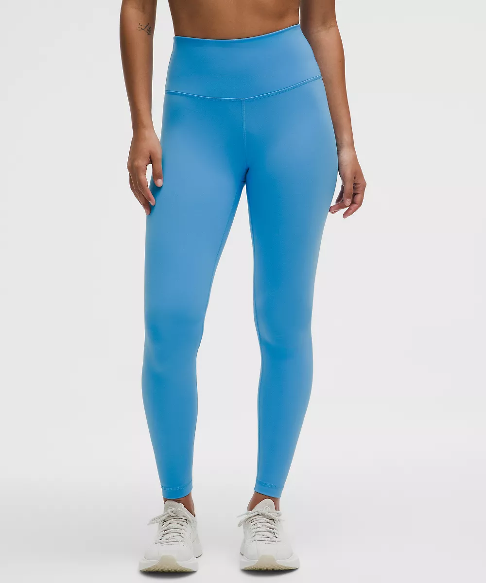 Legging taille haute Contour Fit Wunder Train 28" — Ocean Wave, view 2