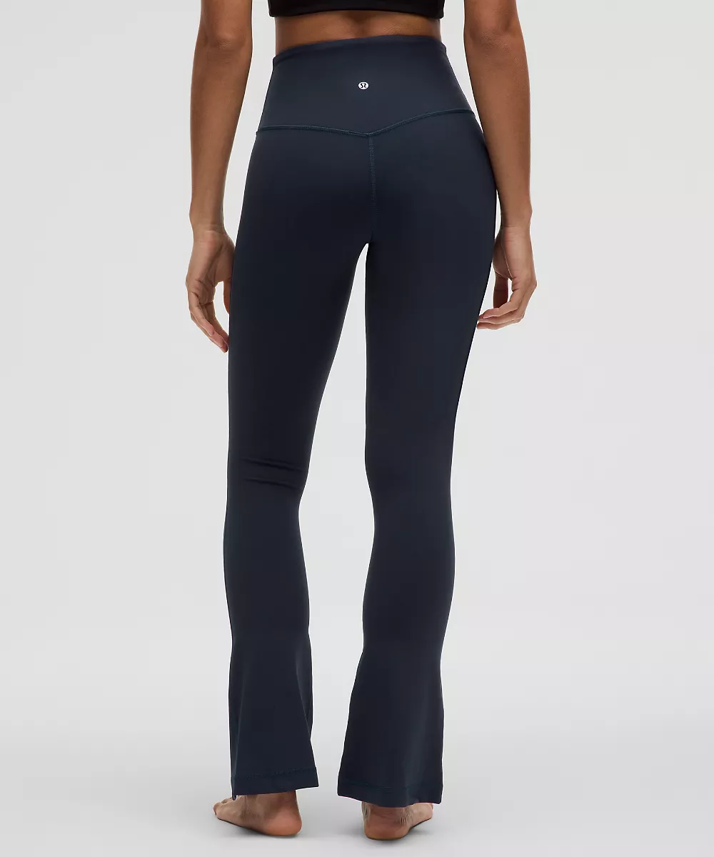 lululemon Align™ pantalon taille haute mini-évasé *Regular — True Navy, view 3