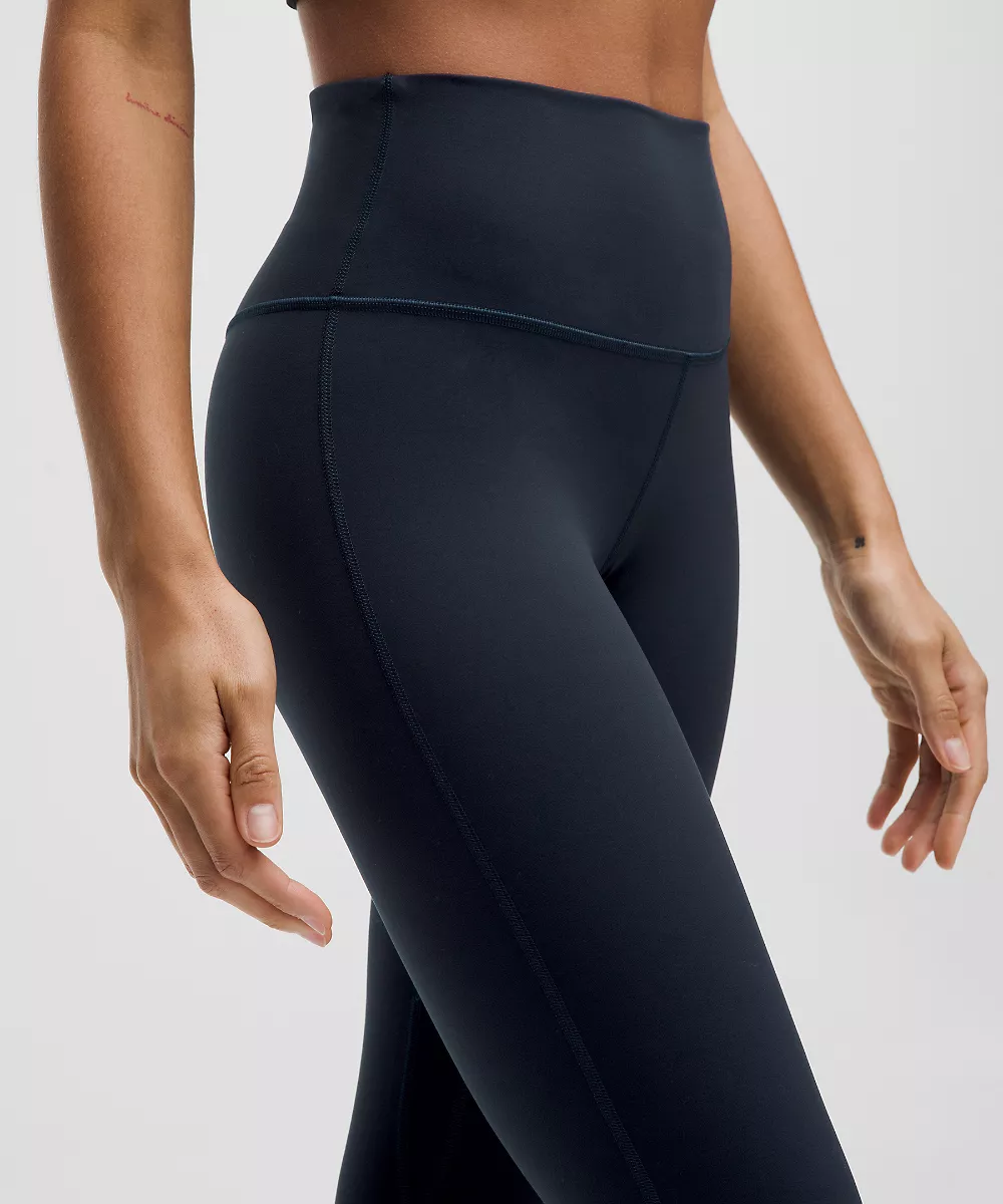 lululemon Align™ pantalon taille haute mini-évasé *Regular — True Navy, view 4