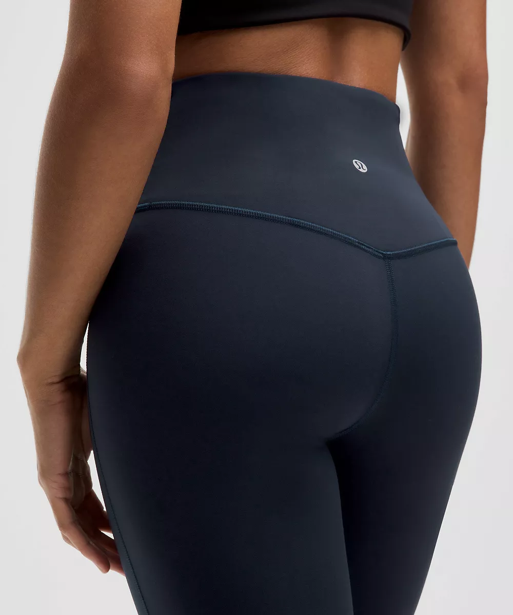 lululemon Align™ pantalon taille haute mini-évasé *Regular — True Navy, view 5