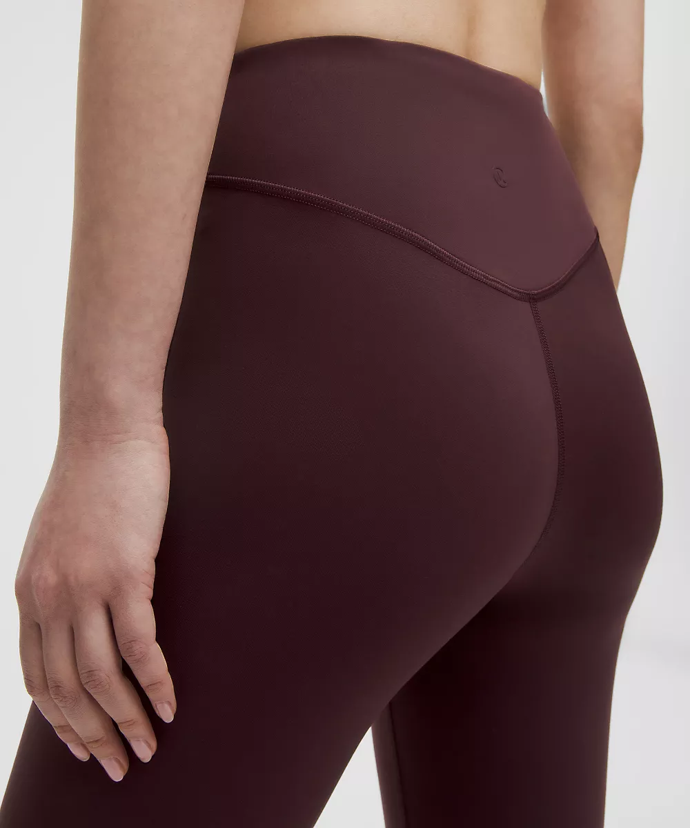 Legging taille haute SmoothCover Wunder Under 25" — Goodnight Plum, view 5