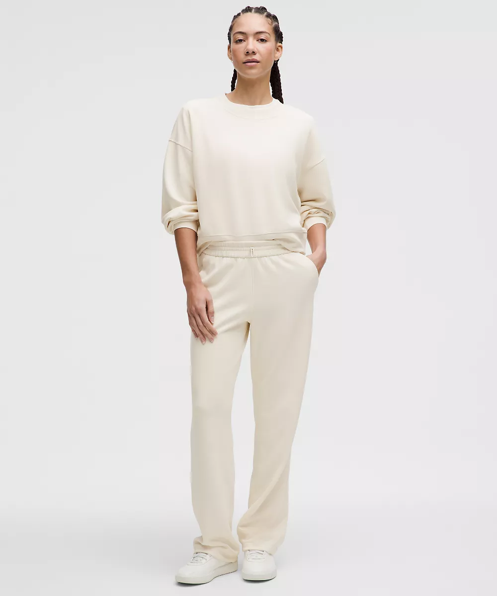 Pantalon Softstreme taille haute *Short — Light Ivory, view 2