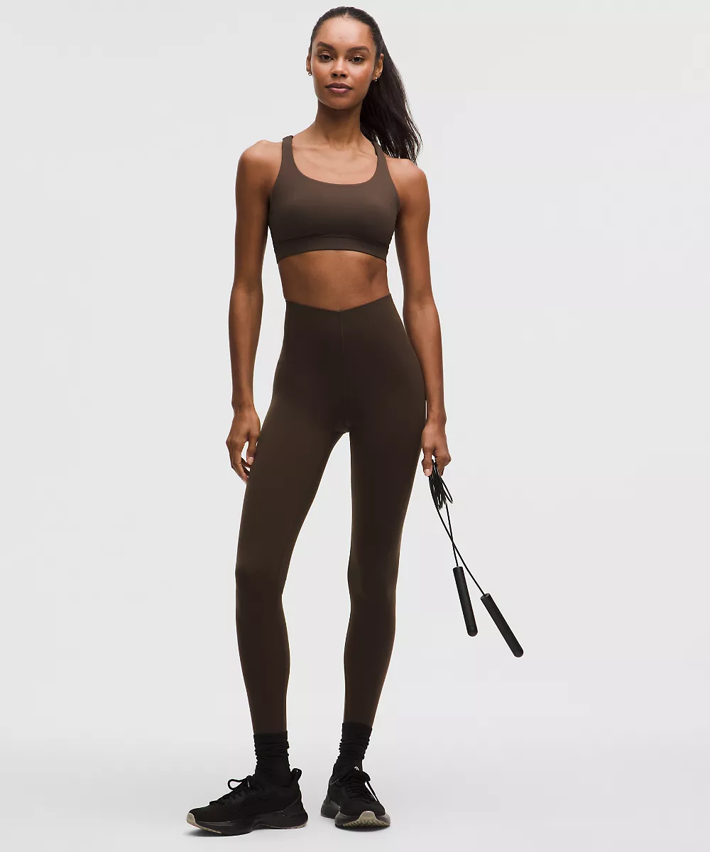 lululemon Glow Up™ legging taille super-haute 28" — Walnut Crunch, view 1