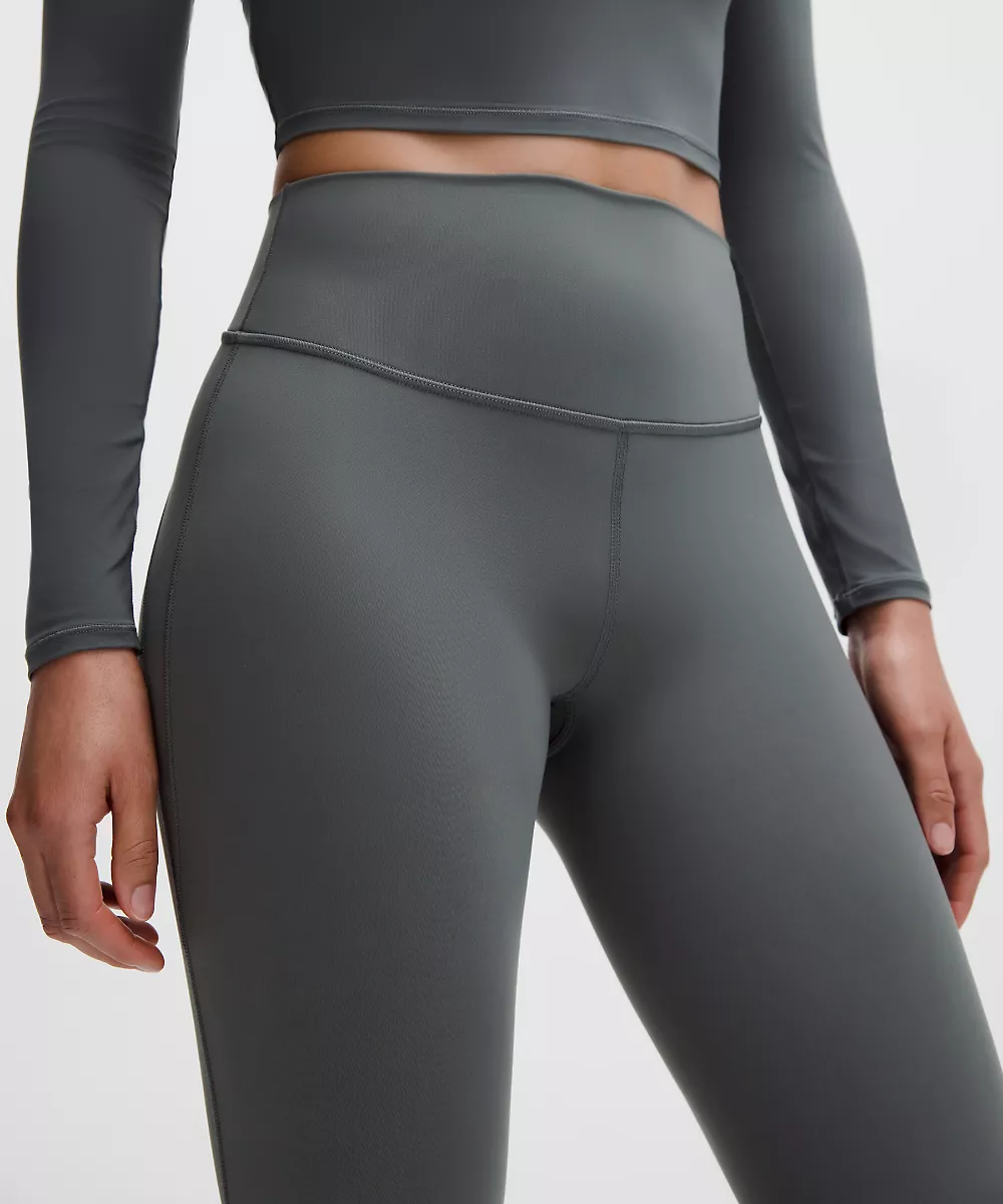 Legging Unrestricted Power taille haute 25" — Onyx Grey, view 4