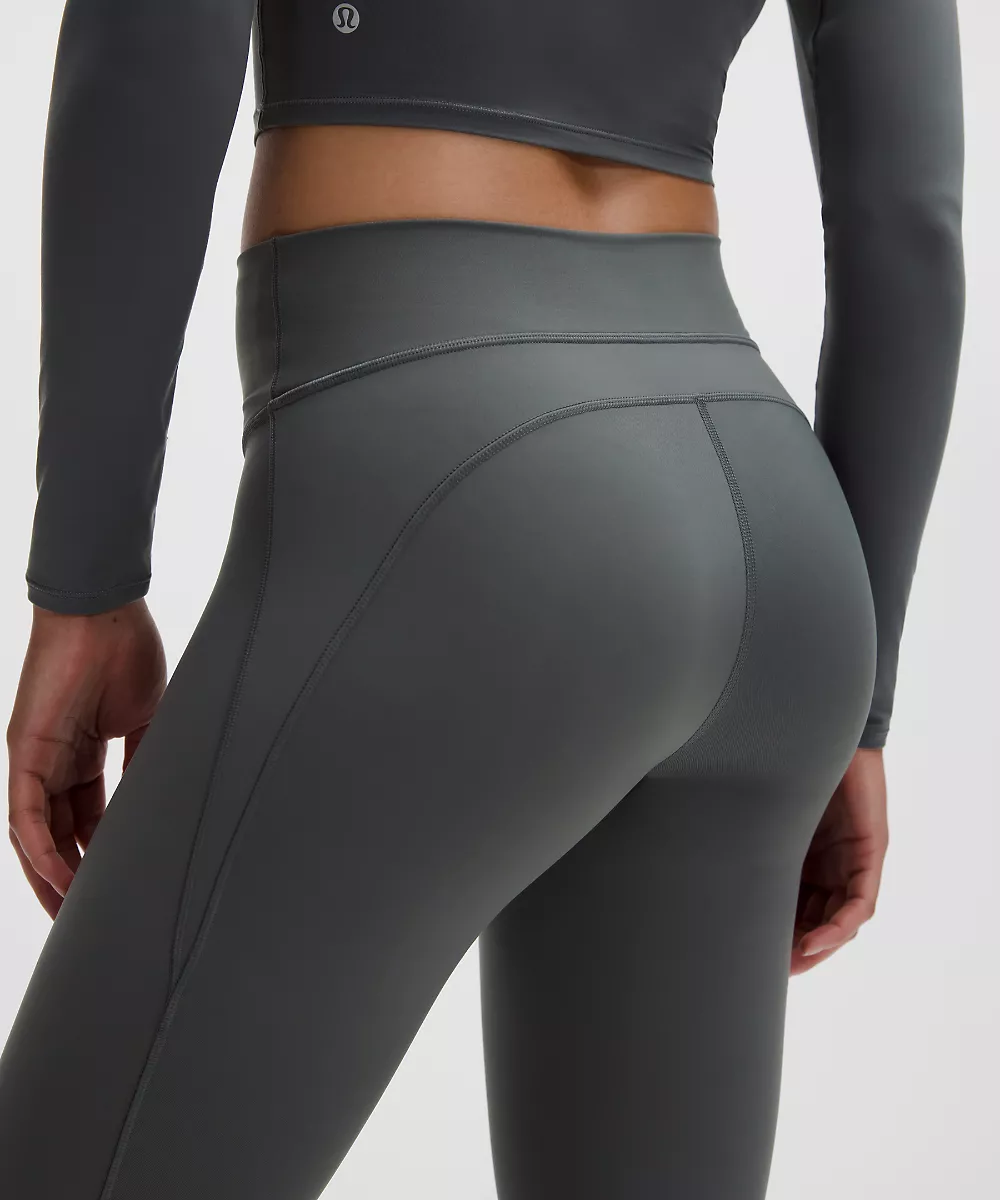 Legging Unrestricted Power taille haute 25" — Onyx Grey, view 5