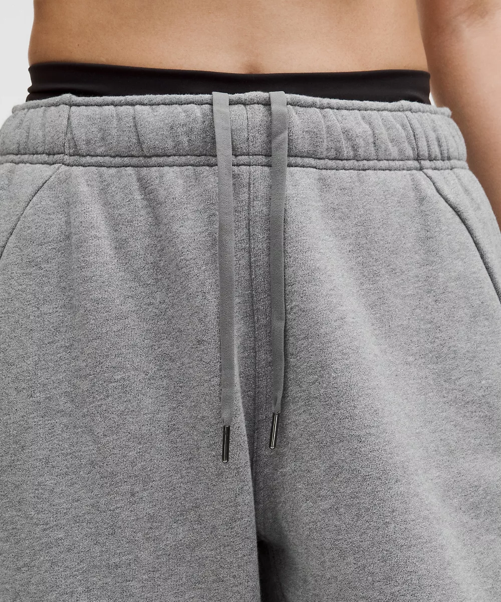 Jogging oversize taille mi-haute Scuba *Regular — Heathered Medium Grey, view 4