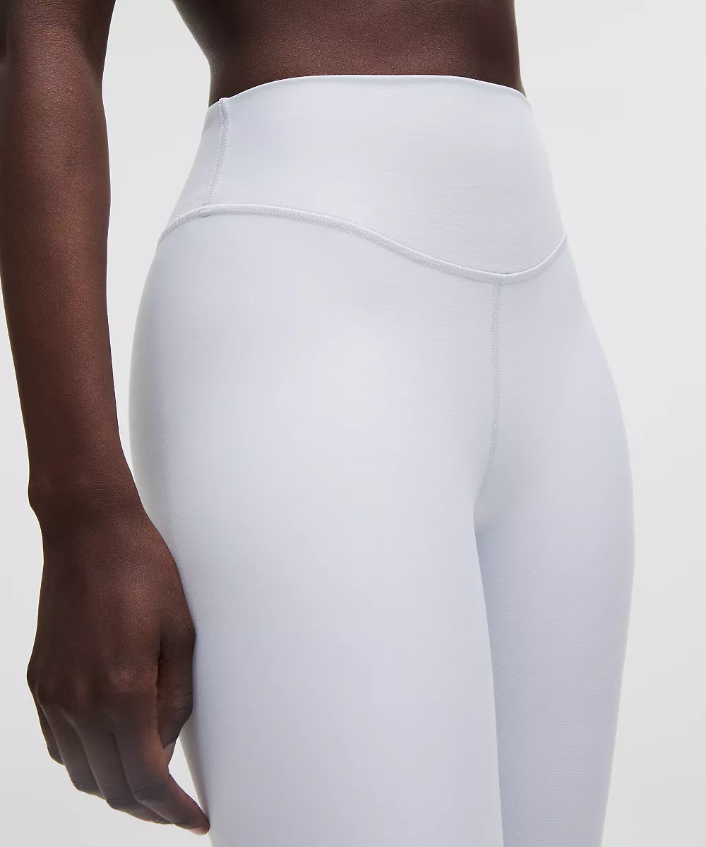 Legging taille haute SenseKnit Wunder Under 25" — Starch Blue, view 4