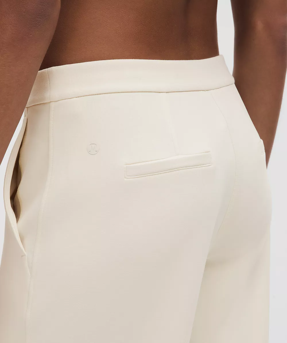 Pantalon Softstreme à plis taille mi-haute *Regular — Light Ivory, view 5