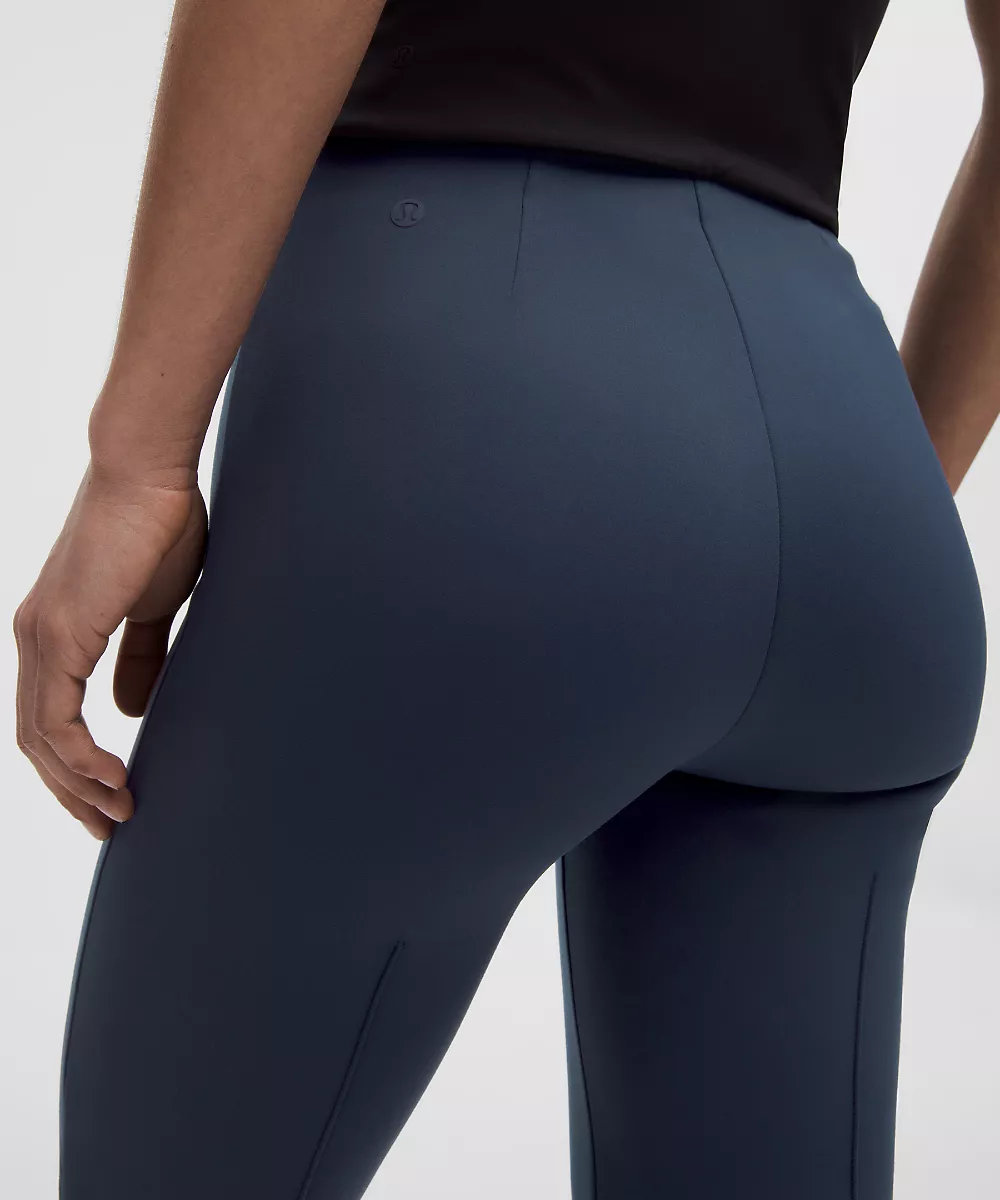 Pantalon Stretch Spacer taille haute — Club Blue, view 5