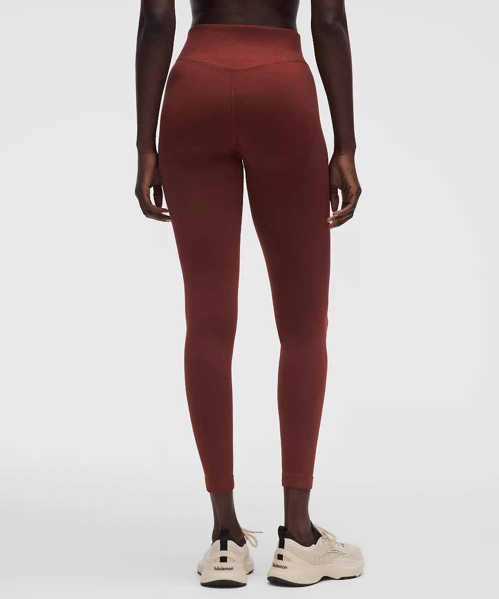 Legging d'entraînement Get Low taille haute 25" — Cranberry Charm/Cranberry Charm, view 3