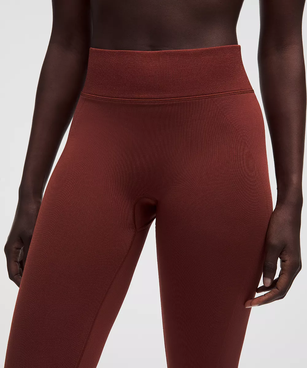 Legging d'entraînement Get Low taille haute 25" — Cranberry Charm/Cranberry Charm, view 4