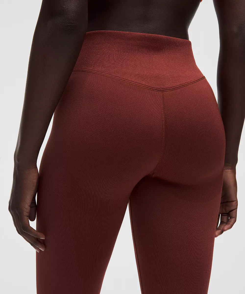 Legging d'entraînement Get Low taille haute 25" — Cranberry Charm/Cranberry Charm, view 5