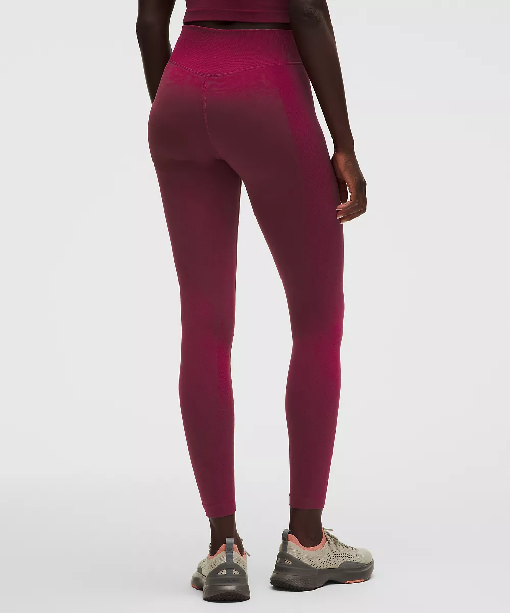 Legging d'entraînement Get Low taille haute 25" — Raspberry Rave/Berry Red, view 3