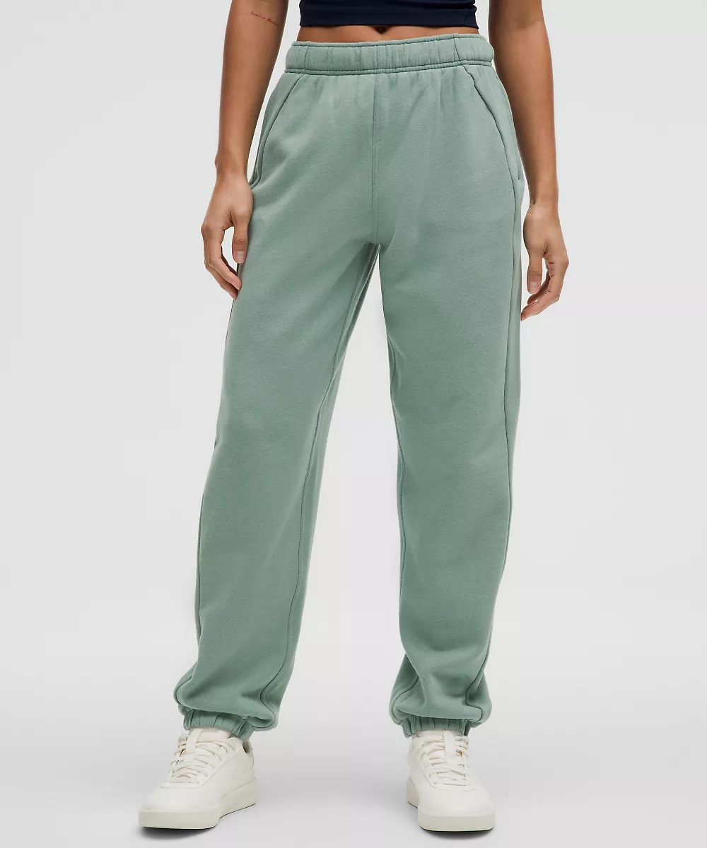 Jogging oversize taille mi-haute Scuba *Tall — Crater Blue, view 1