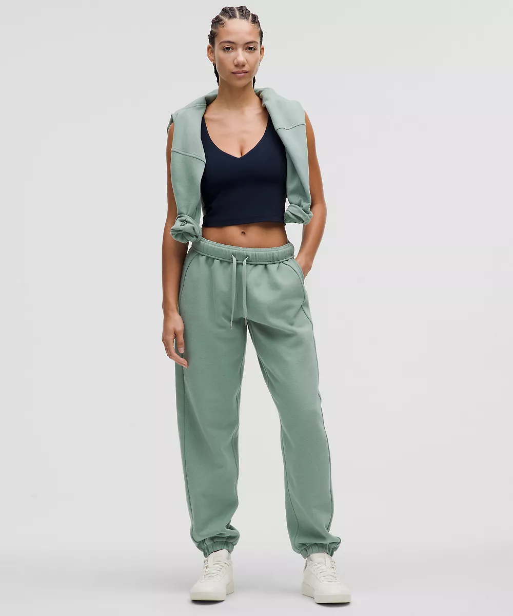 Jogging oversize taille mi-haute Scuba *Tall — Crater Blue, view 2