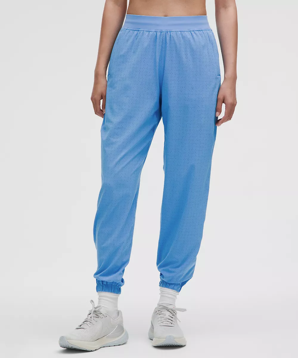 Jogging taille haute perforé Adapted State — Pool Party, view 1