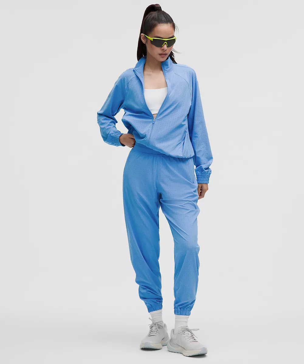 Jogging taille haute perforé Adapted State — Pool Party, view 2