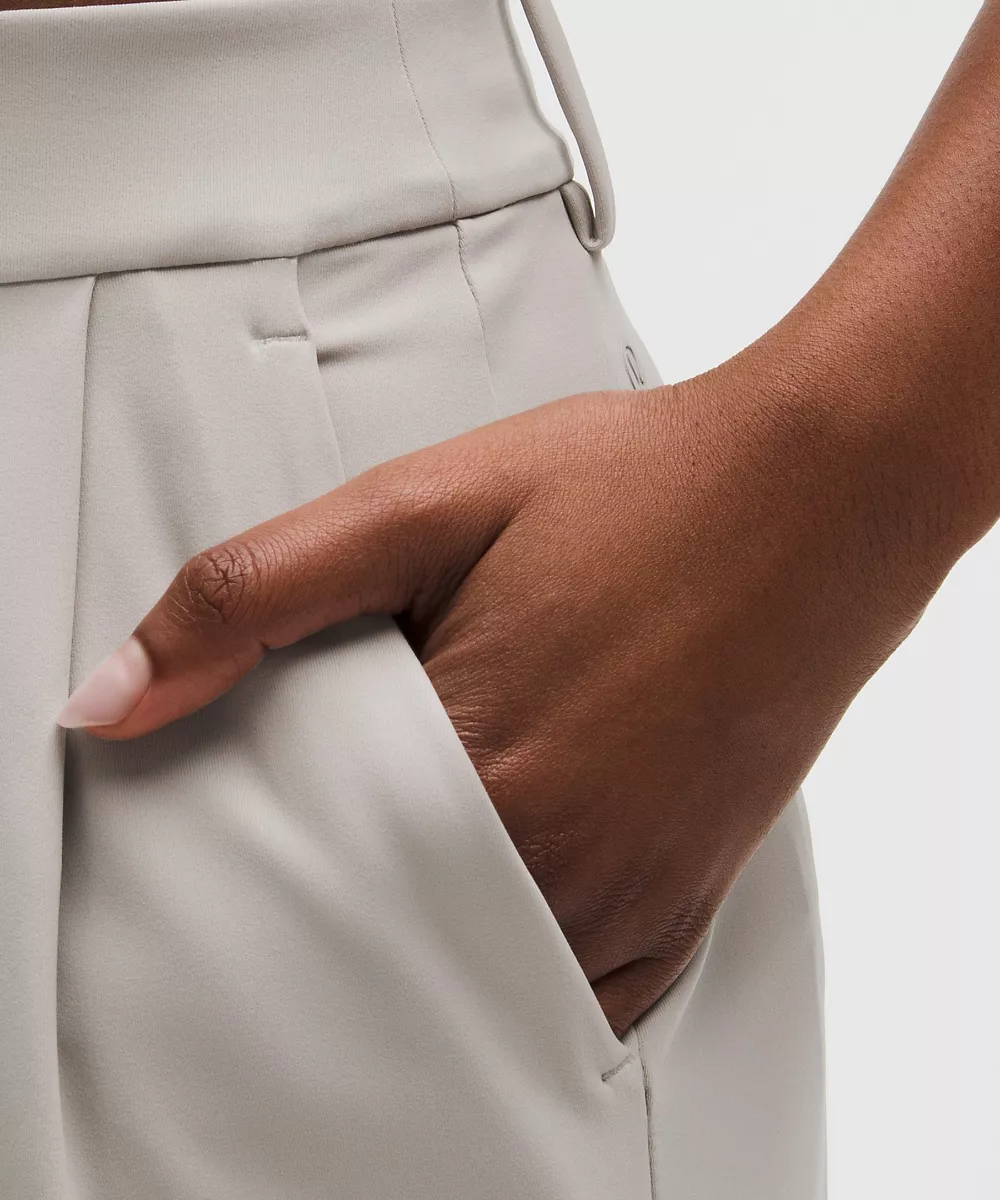 Pantalon Daydrift taille haute jambe large *Regular — Downtown Tan, view 5