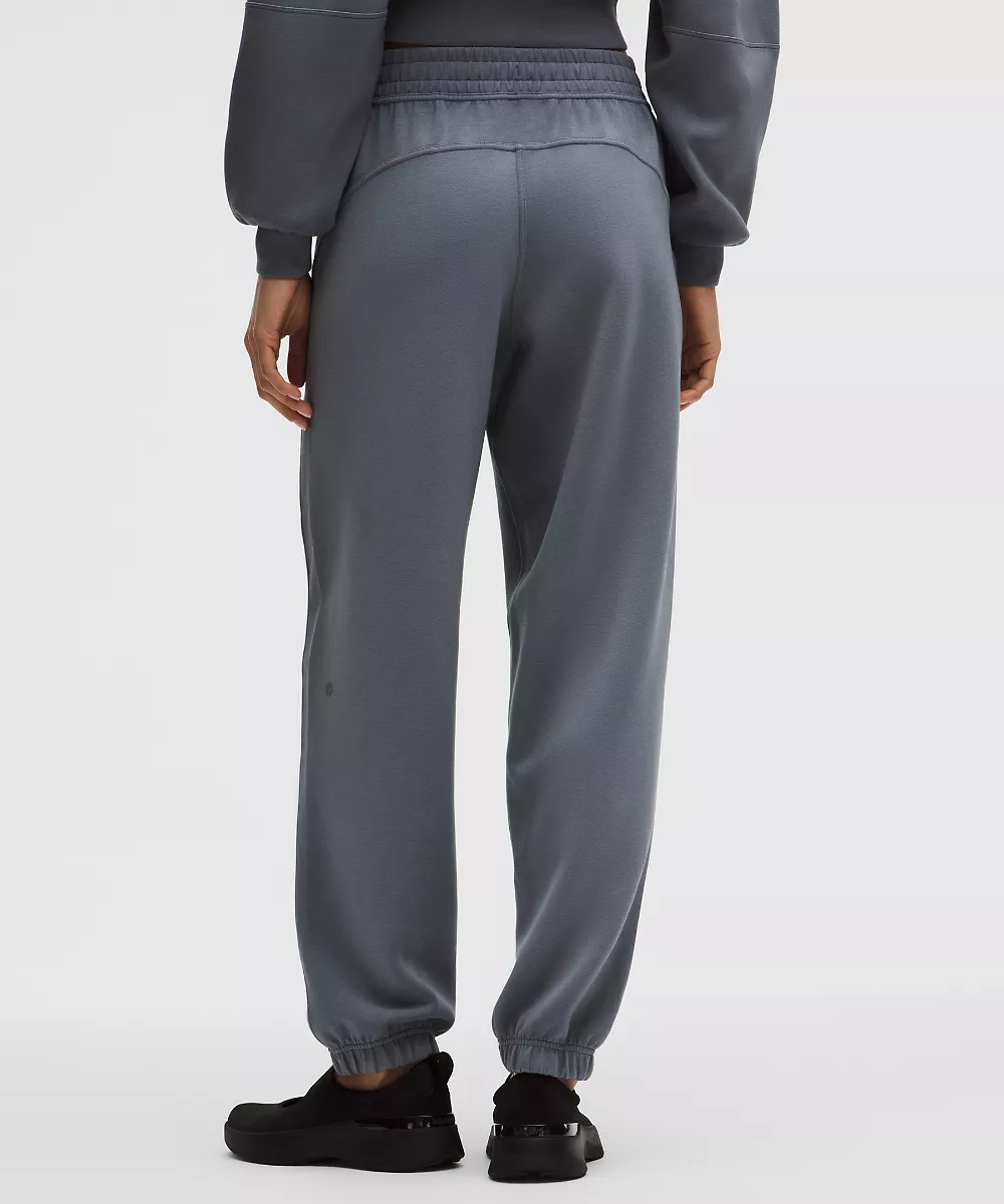 Jogging taille mi-haute Smooth Spacer *Wash — Fade Dye Washed Charcoal, view 3