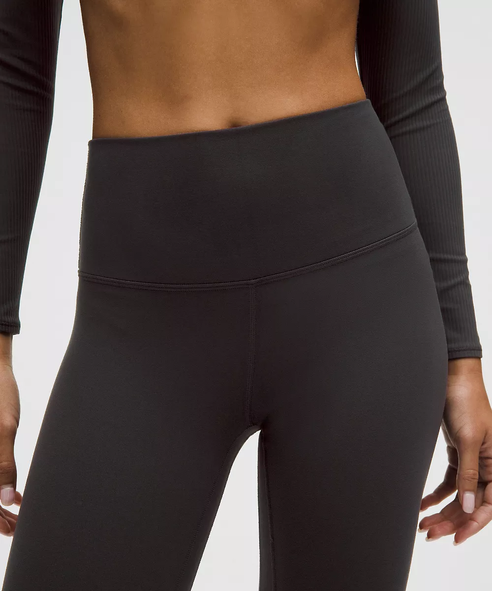 lululemon Align™ pantalon taille haute 25" *Warm — Black, view 4