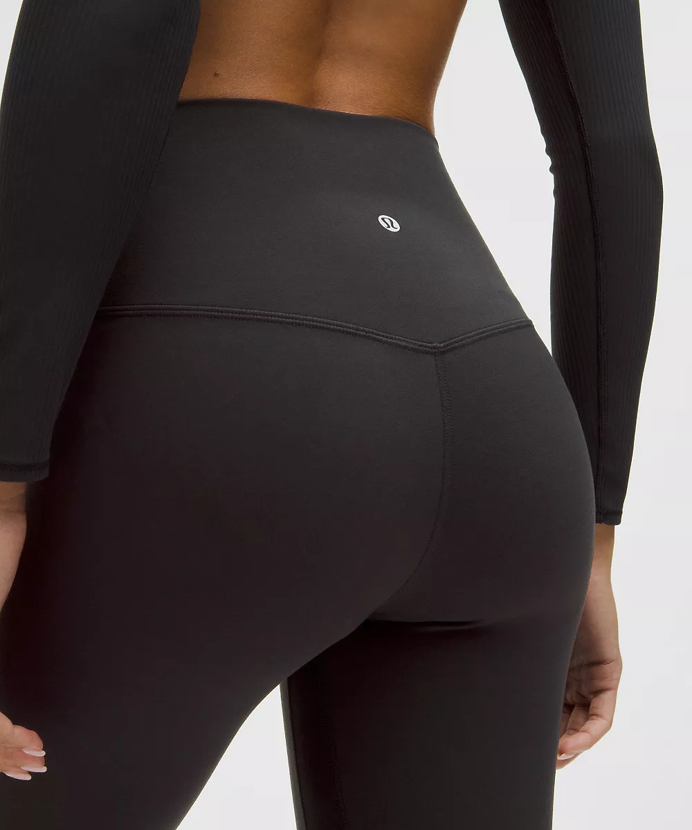 lululemon Align™ pantalon taille haute 25" *Warm — Black, view 5