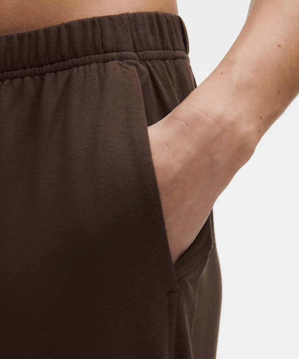 Pantalon oversize taille mi-haute BeCalm — Walnut Crunch, view 5