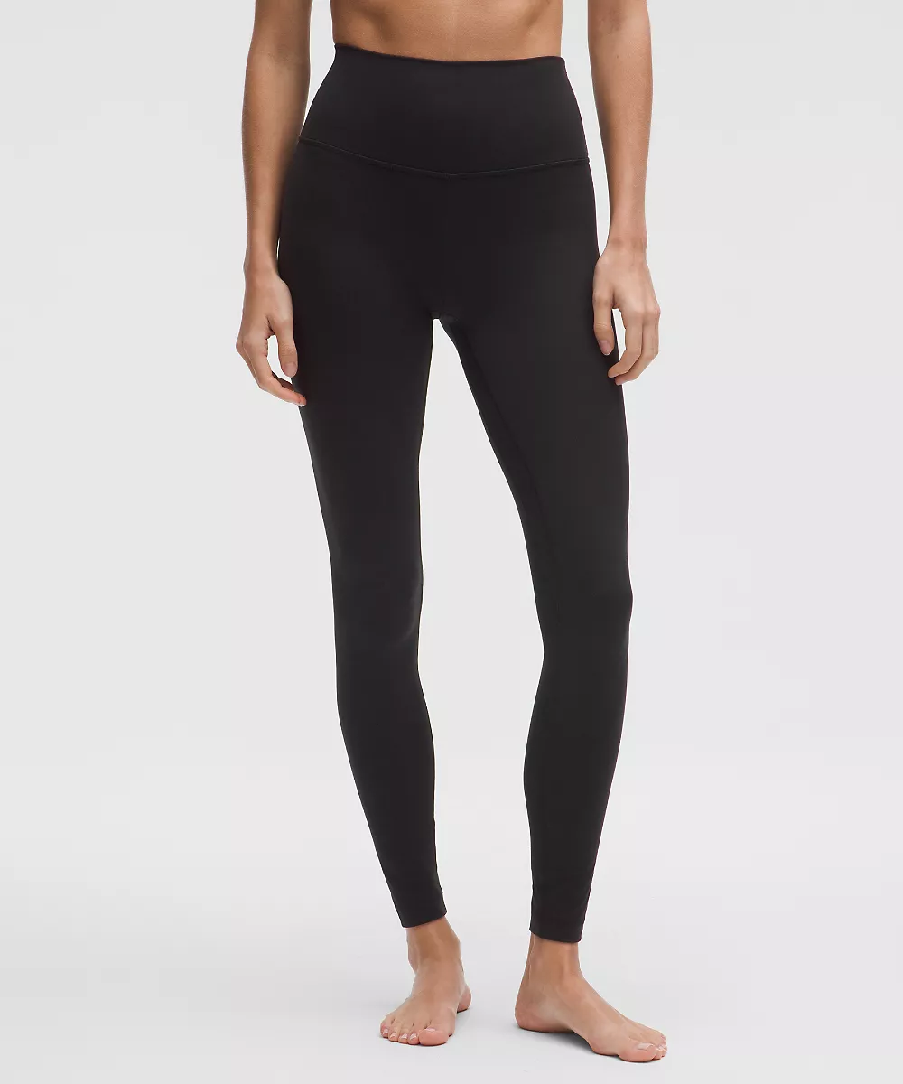 lululemon Align™ pantalon taille haute 28" *Warm — Black, view 2