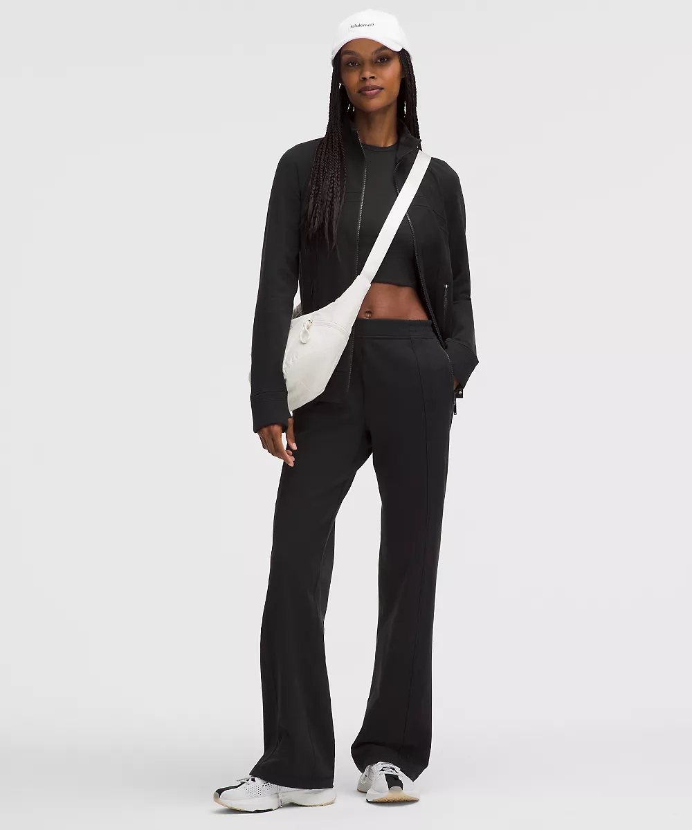 Pantalon de survêtement Define taille mi-haute *Luon — Black, view 1