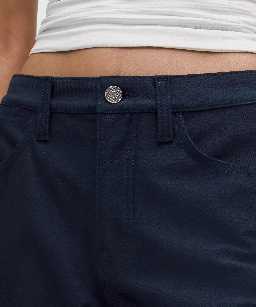 Pantalon EasyFive taille mi-haute droit décontracté *Regular — True Navy, view 4