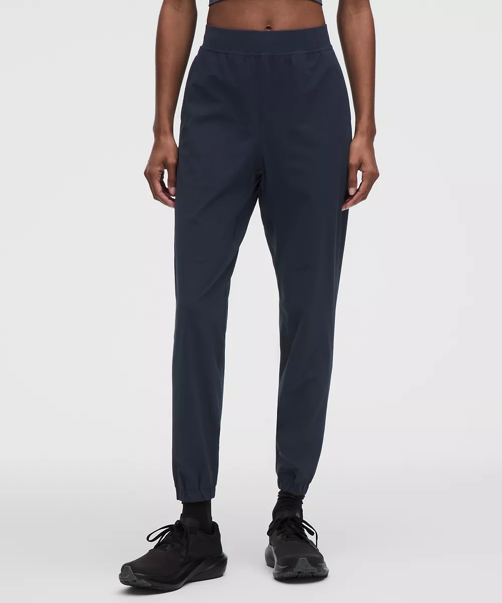 Jogging taille haute Adapted State *Short — True Navy, view 2