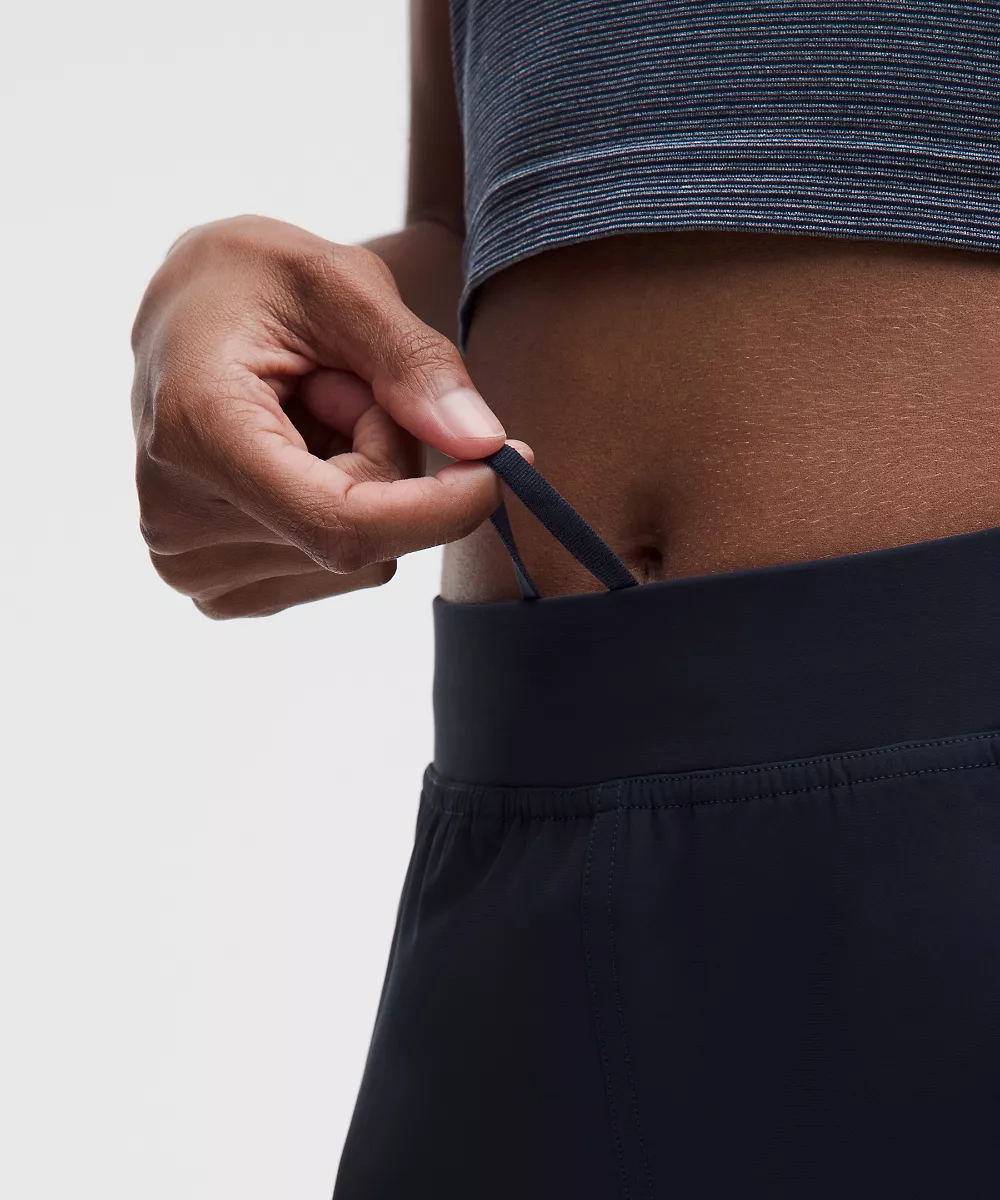 Jogging taille haute Adapted State *Short — True Navy, view 4