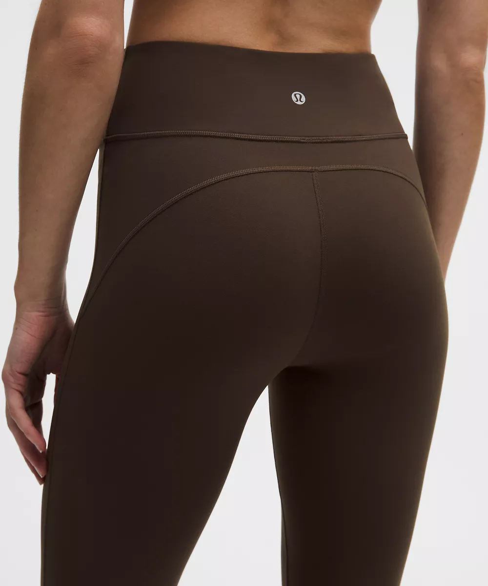Groove Nulu pantalon taille haute évasé *Short — Walnut Crunch, view 5